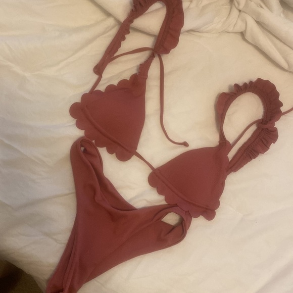 Dark pink zaful bikini - Picture 3 of 3